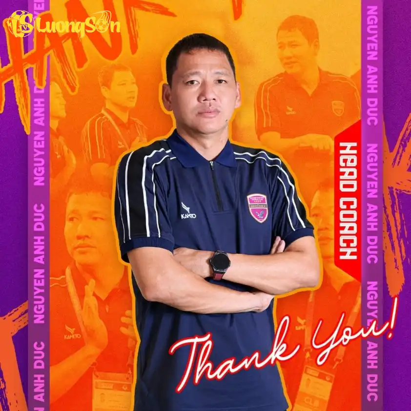 CLB Becamex TP HCM thông báo chia tay với HLV Anh Đức