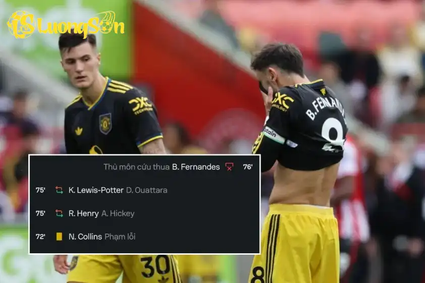 HLV Keith Andrews của Brentford đã thực hiện sự thay đổi người trước khi Bruno thực hiện 11m (Ảnh: The Sun). HLV Keith Andrews của Brentford đã thực hiện sự thay đổi người trước khi Bruno thực hiện 11m