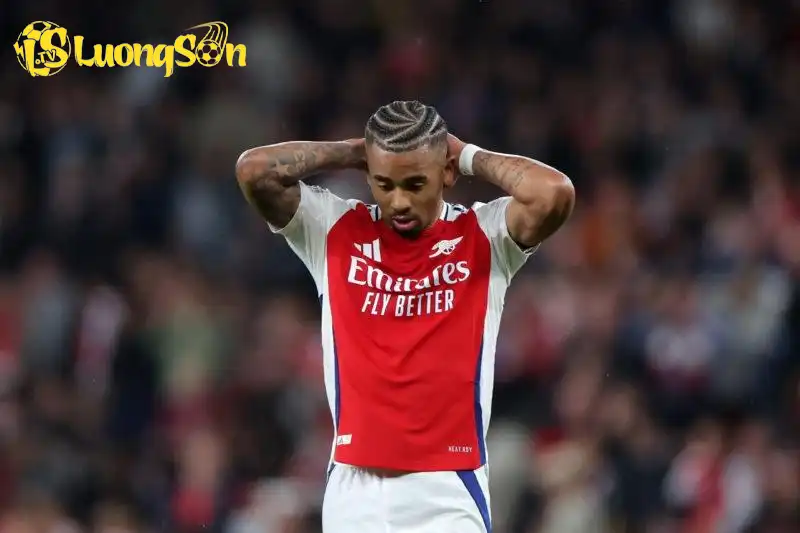 Jesus không còn giữ được vị trí tại Arsenal. Ảnh: AFP Jesus không còn giữ được vị trí tại Arsenal.