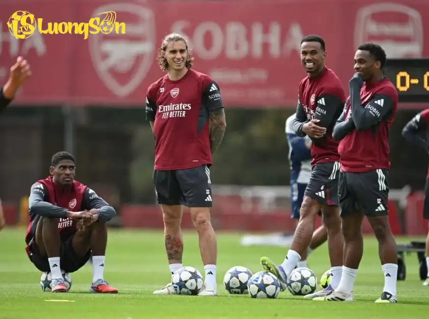 Arsenal vẫn chưa để thủng lưới bàn nào tại đấu trường C1 (Ảnh: X). Arsenal vẫn chưa để thủng lưới bàn nào tại đấu trường C1