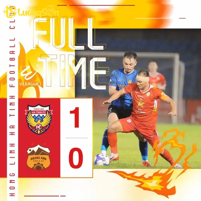 HAGL nhận thất bại 0-1 trước Hồng Lĩnh Hà Tĩnh ở vòng 10 V.League. (Ảnh: CLB) HAGL nhận thất bại 0-1 trước Hồng Lĩnh Hà Tĩnh ở vòng 10 V.League